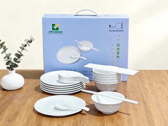 聚乳酸餐具四件套