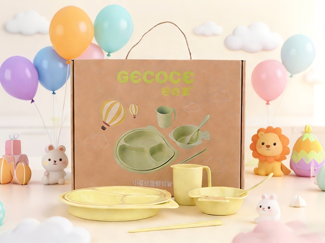 聚乳酸小鸡儿童餐具