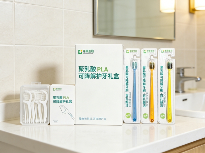 聚乳酸牙刷礼盒